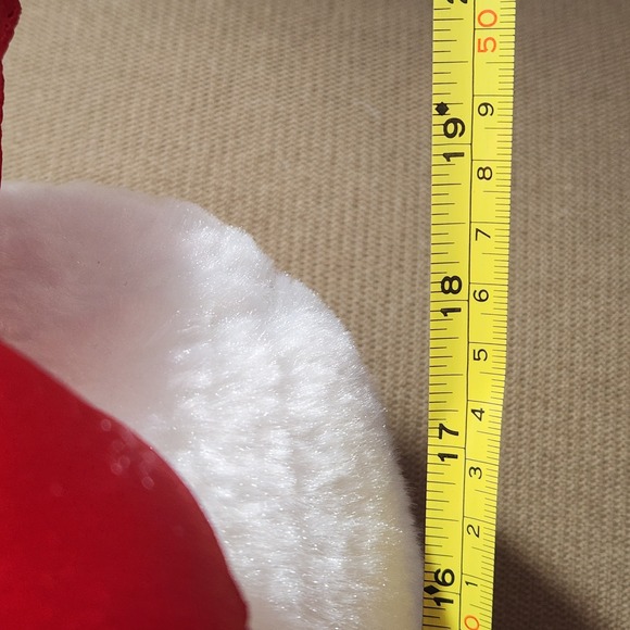 Hello Kitty Plush Red Hearts Dress Pink Heart Pillow Bow 19" Valentine's Day - Picture 13 of 15